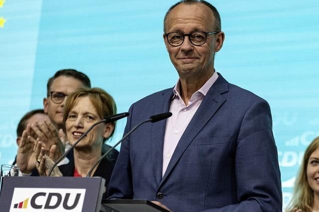 Union bei der Europawahl strkste Kraft – AfD vor SPD und Grnen auf Rang zwei