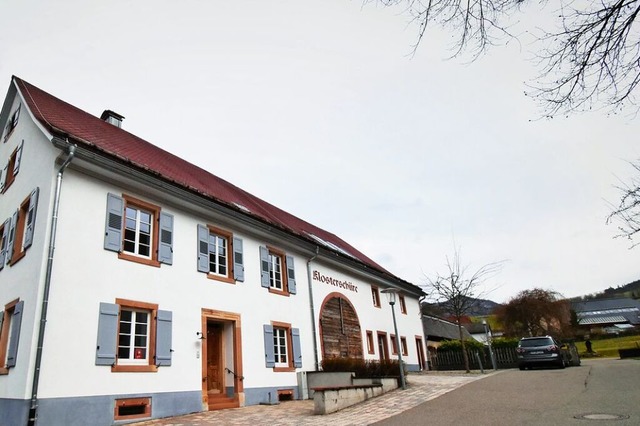 Der Oberrieder Gemeinderat tagt meist in der Klosterschiire.  | Foto: Kathrin Blum