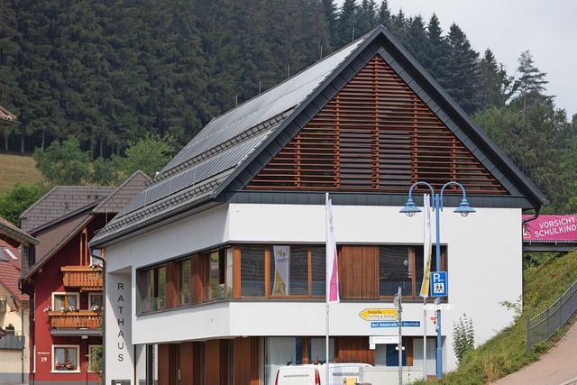 Das Rathaus in Biederbach  | Foto: Patrik Mller