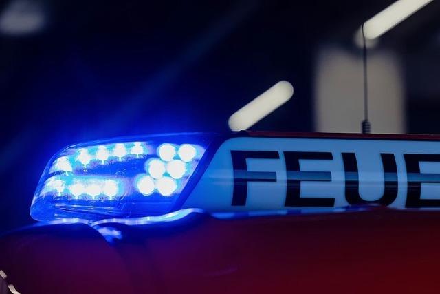 Ein Verletzter bei nchtlichem Wohnungsbrand in Rheinfelden