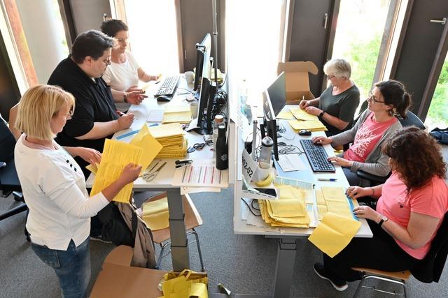 Newsblog zu Kommunalwahl 2024 in Freiburg: Auszhlungsergebnis wird gegen 12 Uhr erwartet