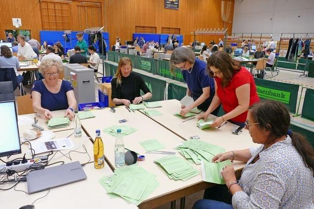 CDU und AfD legen bei der Kreistagswahl im Kreis Lrrach zu