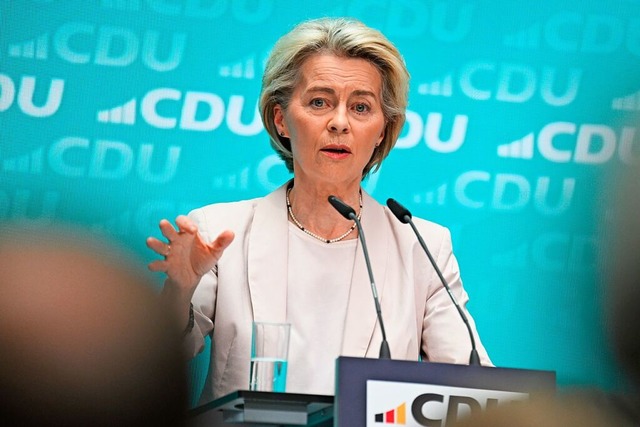 Ursula von der Leyen  | Foto: Sebastian Gollnow (dpa)