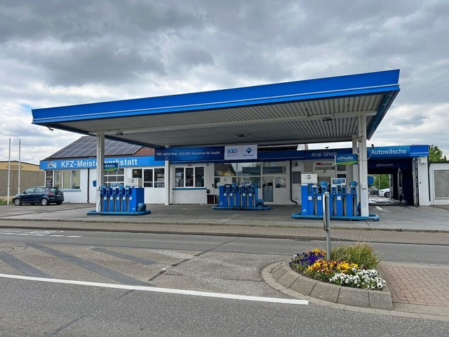 Im Mrz 2024 wurde diese Aral-Tankstelle in Bad Krozingen berfallen.  | Foto: Susanne Ehmann