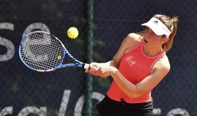 Die Ettenheimerin Ilka Bumen kmpfte s... Match-Tie-Break zu einem Einzelsieg.   | Foto: Wolfgang Knstle