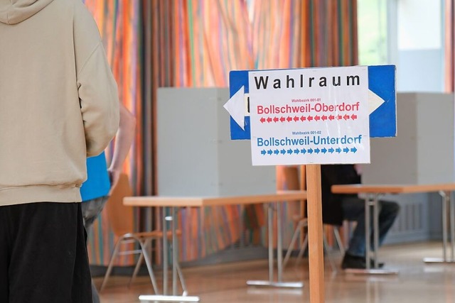 Der Bollschweiler Gemeinderat setzt si... Wahl an einigen Stellen neu zusammen.  | Foto: Sophia Hesser