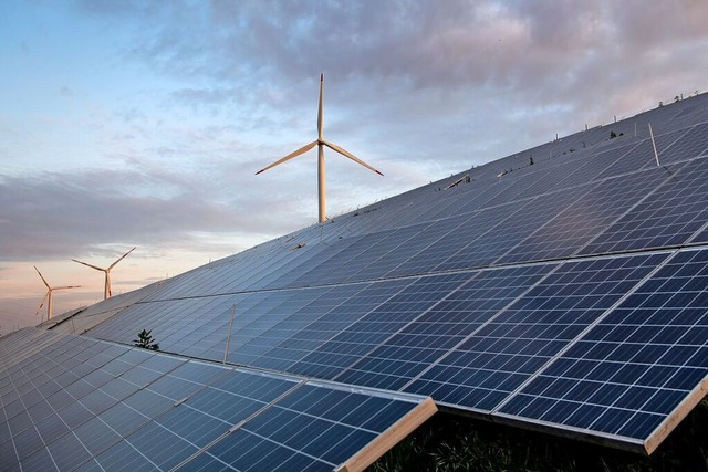 Flchen fr den Ausbau von Solar- und ...erden auch im Hochschwarzwald gesucht.  | Foto: Sina Schuldt (dpa)