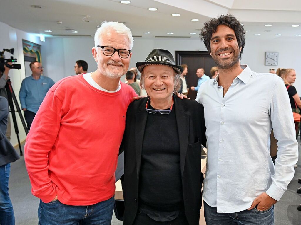 Drei knftige Alt-Stadtrte: Lars Petersen, Atai Keller und Jonathan Ben-Shlomo.