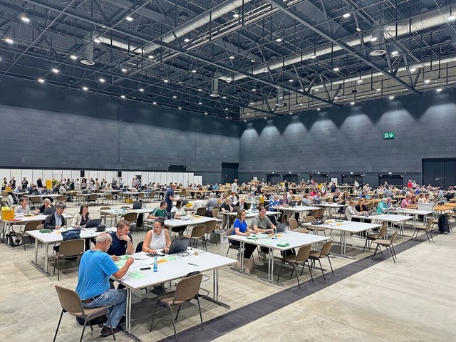 Auszhlung der Wahlergebnisse in Offenburg  | Foto: Helmut Seller