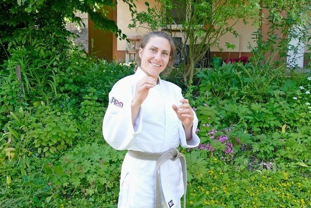 Diese Judoka vom TV Gundelfingen ist in ihrer Altersklasse Deutsche Vizemeisterin im Judo