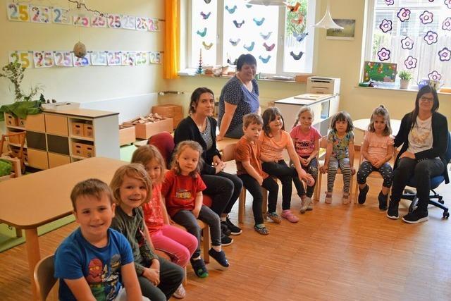 Der Eichener Kindergarten wird 25 und hat bewegte Jahre hinter sich