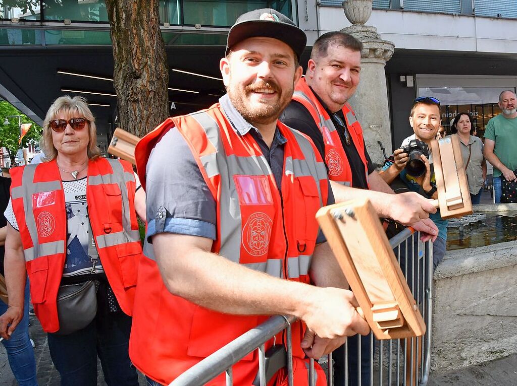 Impressionen vom ersten Stadtlauf speziell fr Kinder in Lrrach