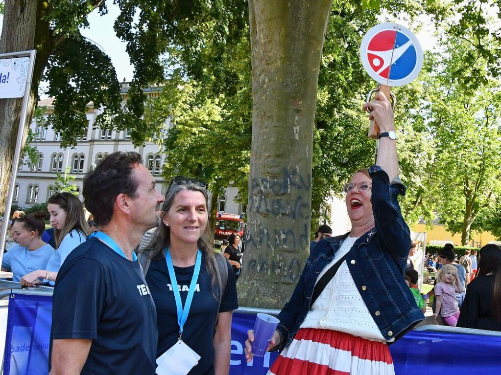 Impressionen vom ersten Stadtlauf speziell fr Kinder in Lrrach