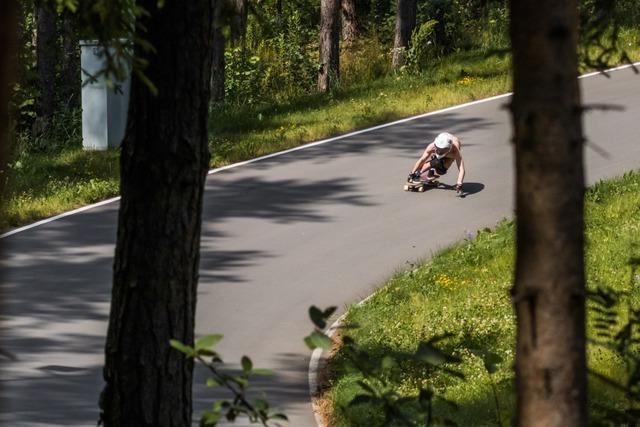 Extremsport: Wie ein Longboarder aus Pfaffenweiler immer wieder an seine Grenzen geht