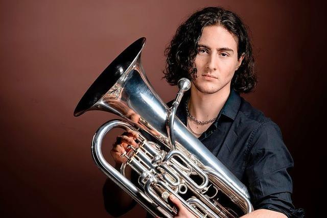 Ein junger Musiker aus Rheinfelden/Schweiz feiert Erfolge mit dem Euphonium