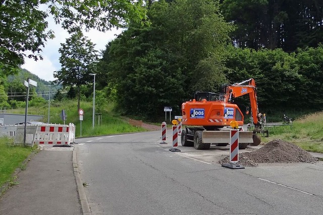 Bei der Talstation der Schauinslandbahn beginnen die Grabungsarbeiten.  | Foto: Katrin Wien