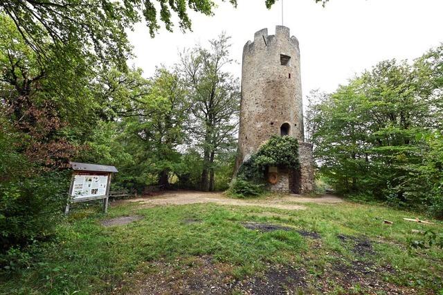 Der Turm der Zhringer Burg in Freiburg soll ab Herbst wieder zugnglich sein