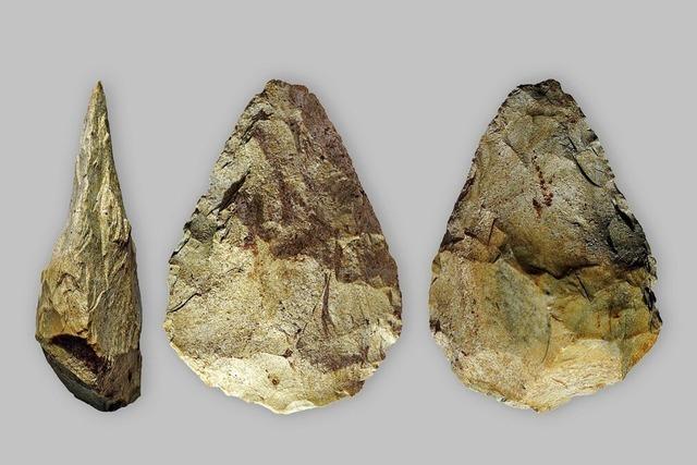 45.000 Jahre alter Faustkeil begeistert Archologen