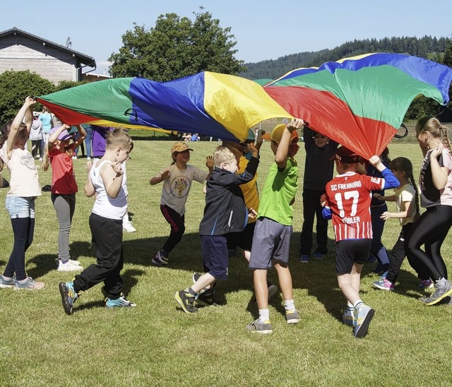 Beim Sportfest ging es um Gemeinschaft.   | Foto: Jule Diehl