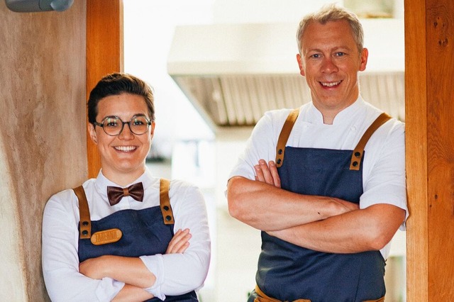 Catinka und Tom Birks wechseln von der Taberna zur Sonne in Badenweiler.  | Foto: Sven Ketz