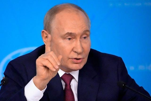 Putin fordert von der Ukraine den Rckzug aus von Russland annektierten Gebieten