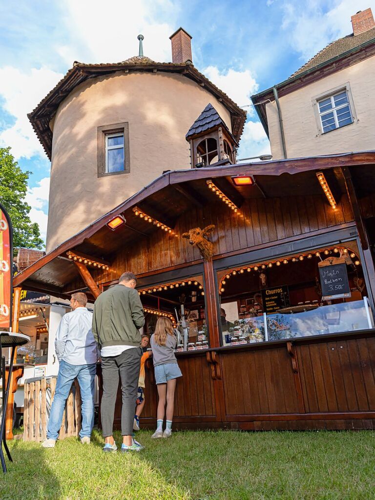 Viele Ehrenkircher und Besucher aus dem Umland haben sich beim Schlossgrabenhock in Kirchhofen vergngt.