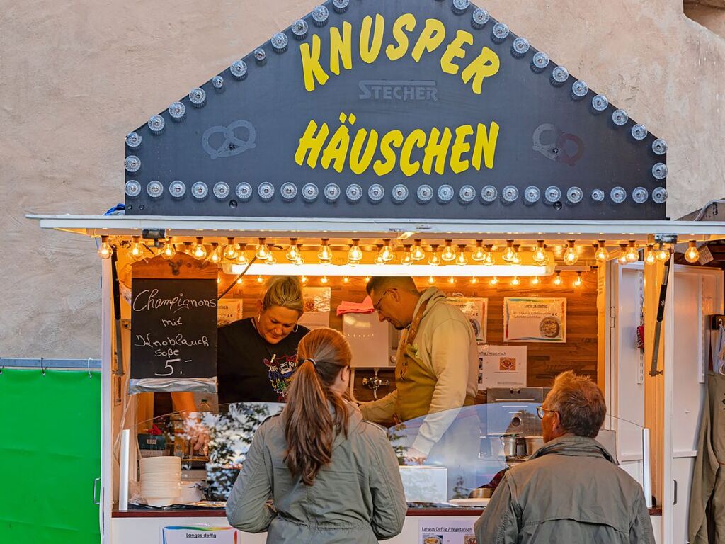 Viele Ehrenkircher und Besucher aus dem Umland haben sich beim Schlossgrabenhock in Kirchhofen vergngt.