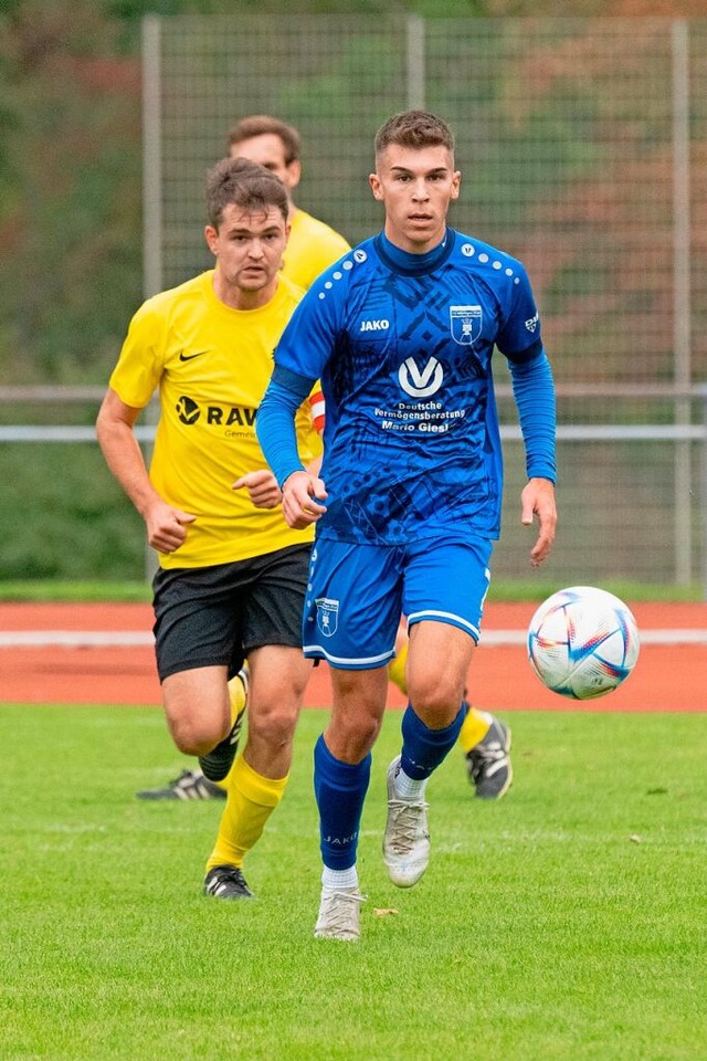 Torjger Jonathan Bell (Archivfoto) bl...wrtserfolg beim TSV Aach-Linz freuen.  | Foto: Wolfgang Scheu