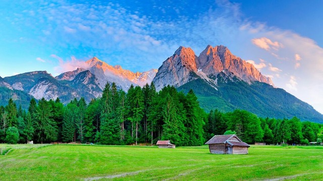 Einzigartiges Alpenpanorama: der Blick auf die Zugspitze  | Foto: Deutsche Zentrale fr Tourismus e.V., Francesco Carovillano