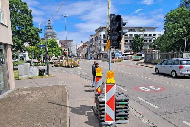 Gemeinderat Lrrach vermisst Verbessrungen fr Rad- und Fuverkehr beim Aicheleknoten