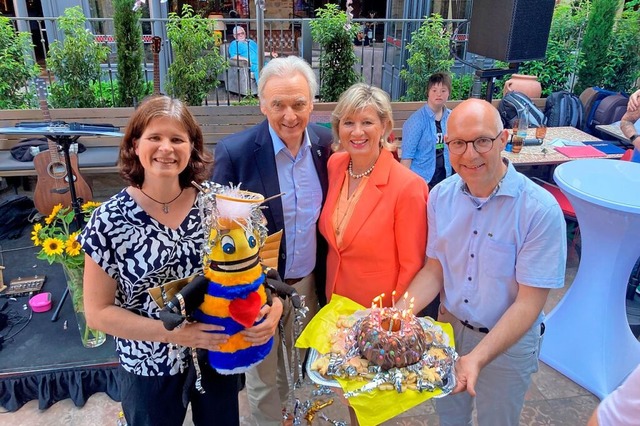 Andrea Ziegler (evangelische Kirche), ...&#8220; gemeinsam im Europa-Park vor.   | Foto: Bastian Bernhardt