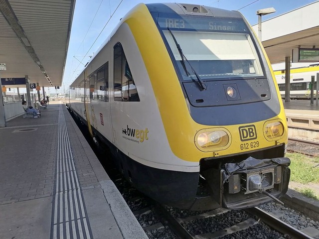 Ein Zug der Hochrheinbahn im Badischen Bahnhof Basel  | Foto: Daniel Gramespacher