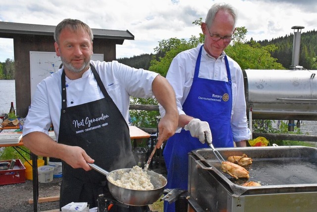 Die Rotary Clubs aus dem Hochschwarzwa...inarischen Genusswanderung eingeladen.  | Foto: Thomas Biniossek