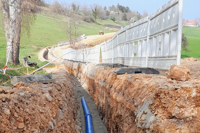 Der erste Abschnitt des Bauprojekts is...ochbehlter Schnberg Au nach Wittnau.  | Foto: Gemeinde Slden