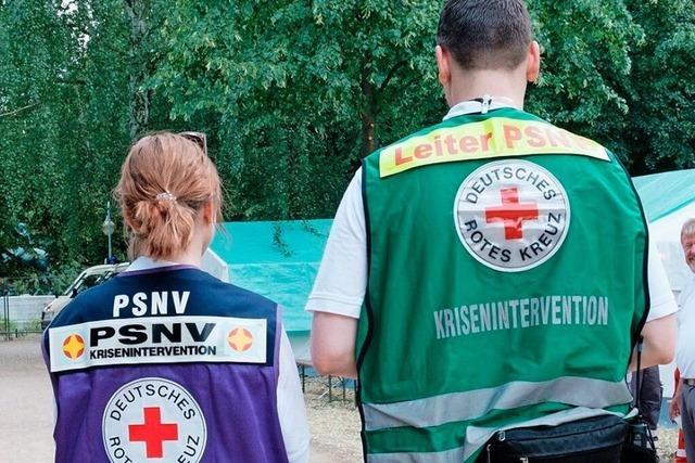 Die Freiwilligen des Kriseninterventionsteams Mllheim gehen hin, wo das Unglck ist