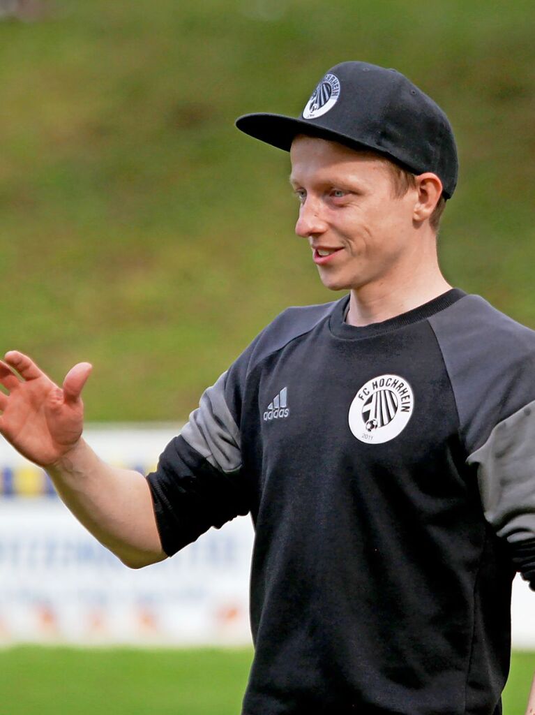 Trainer Thomas Halmer und der FC Hochrhein schafften ber den Umweg Aufstiegsspiele den Sprung in die Bezirksliga am Hochrhein.