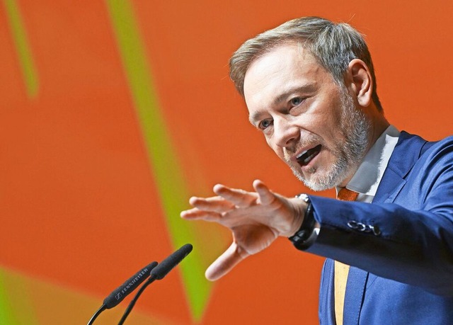 Bundesfinanzminister Lindner mchte be...mit in der Koalition durchsetzen kann?  | Foto: Jens Kalaene (dpa)