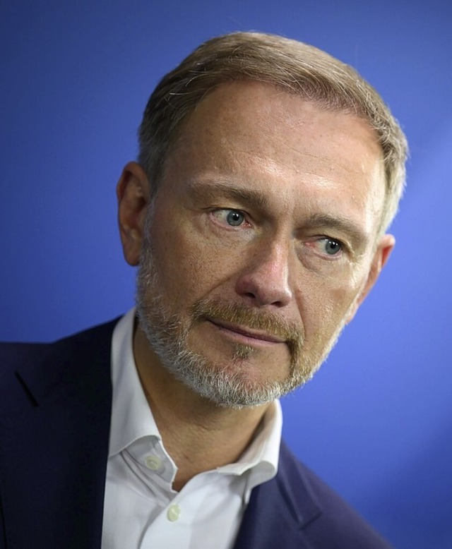 Finanzminister Christian Lindner  | Foto: Bernd von Jutrczenka (dpa)