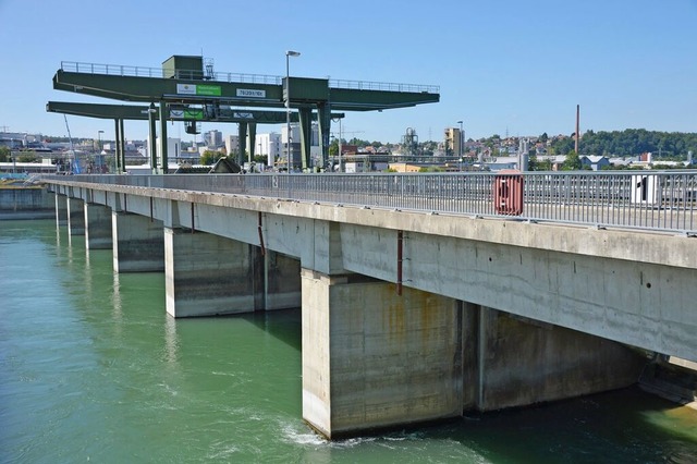 Blick auf das Stauwehr in Rheinfelden | Foto: Horatio Gollin Blick auf das Stauwehr in Rheinfelden | Foto: Horatio Gollin