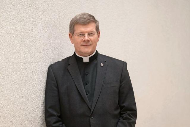 Erzbischof Burger vor Eulogi: 