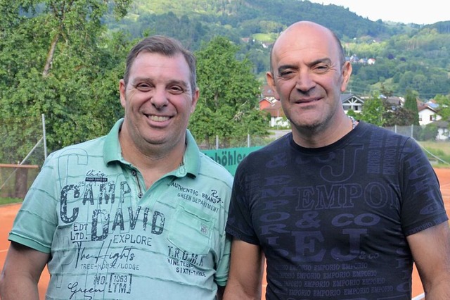Guido Michielotto  (links) und Salvatore Ferrara  | Foto: Edgar Steinfelder