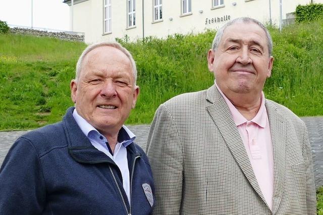 Rudolf Gwinner und Manfred Furtwngler verabschieden sich aus Lffingens Kommunalpolitik
