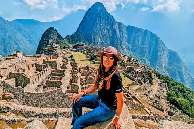 Die alte Inka-Stadt Machu Picchu liegt...Nhe von Corina Ktzlmeiers Heimatort.  | Foto: privat