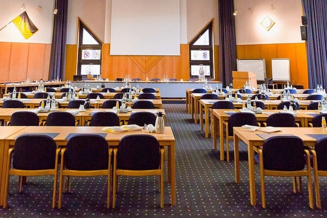 Der Sitzungssaal des Kreistags  | Foto: Christoph Reichmann