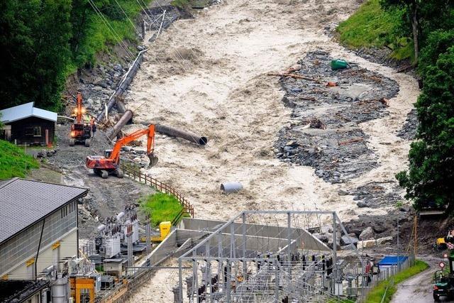 Schwere Unwetter in der Schweiz: Vermisste und Zermatt abgeschnitten