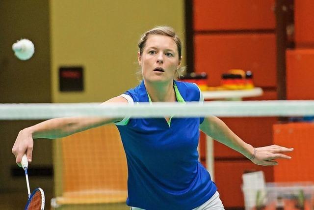Senja Dewes ist Amtsleiterin im Lahrer Rathaus – und Deutsche Meisterin im Badminton-Doppel