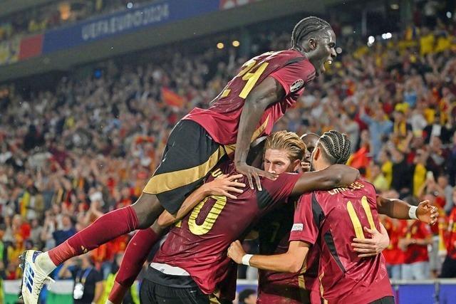 Belgien meldet sich mit Sieg gegen Rumnien bei EM zurck