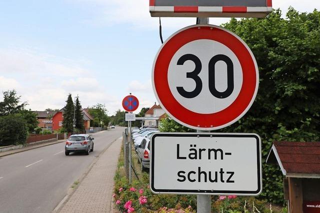 Die Stadt Lahr ordnet Tempo 30 auf der B415 in Kuhbach, Reichenbach und in der Kernstadt an
