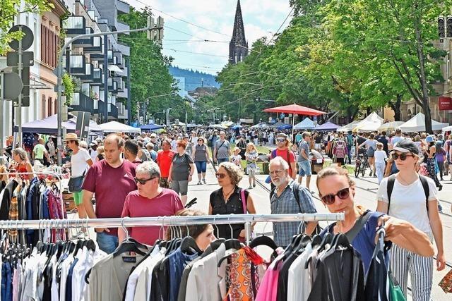Am Samstag ist Flohmarkt in der Habsburgerstrae