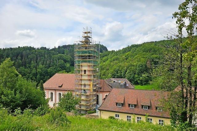 Das Gerst am Kloster St. Ulrich ist bald Geschichte